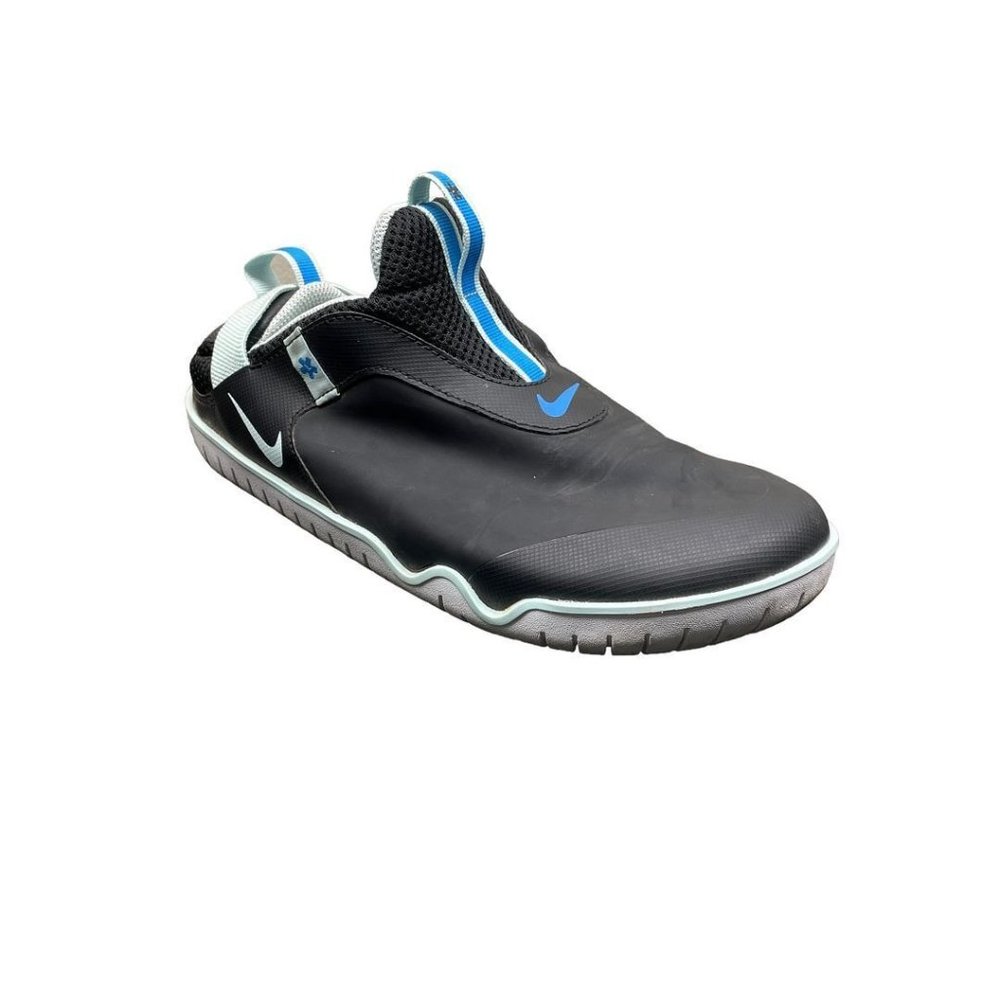 Nike Mens Air Zoom Pulse CT1629 Black Leather Slip-on Slippers Shoes Size 7.5